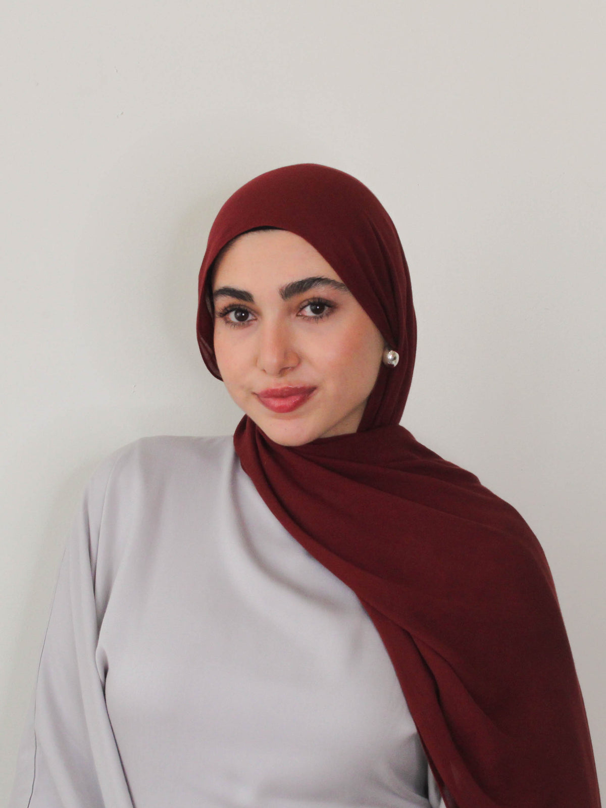 Dark Fez Modal Hijab