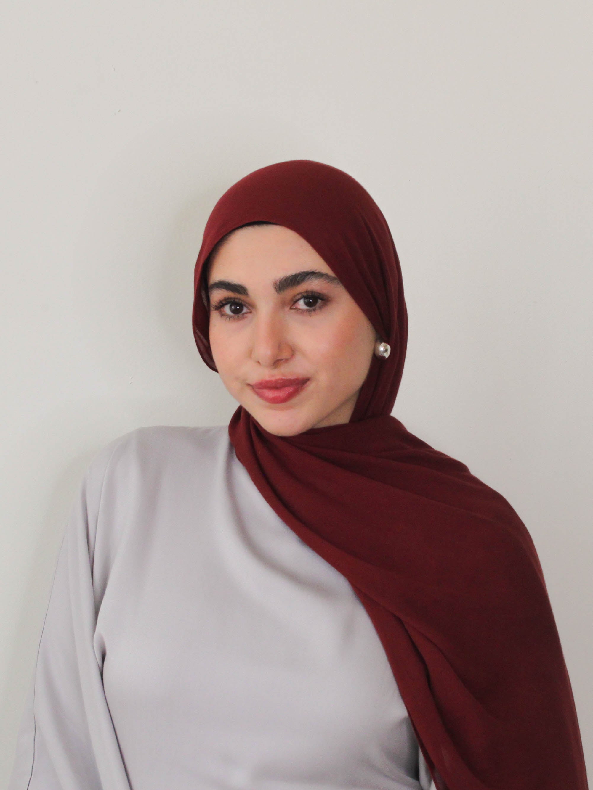 Dark Fez Modal Hijab