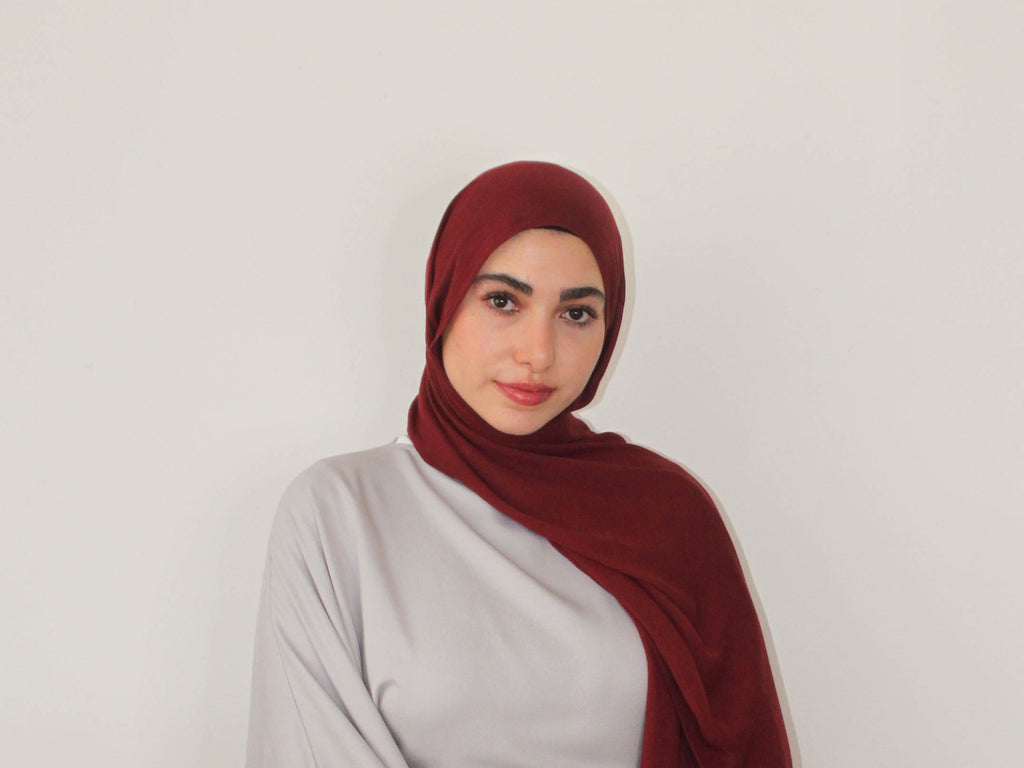 Dark Fez Modal Hijab