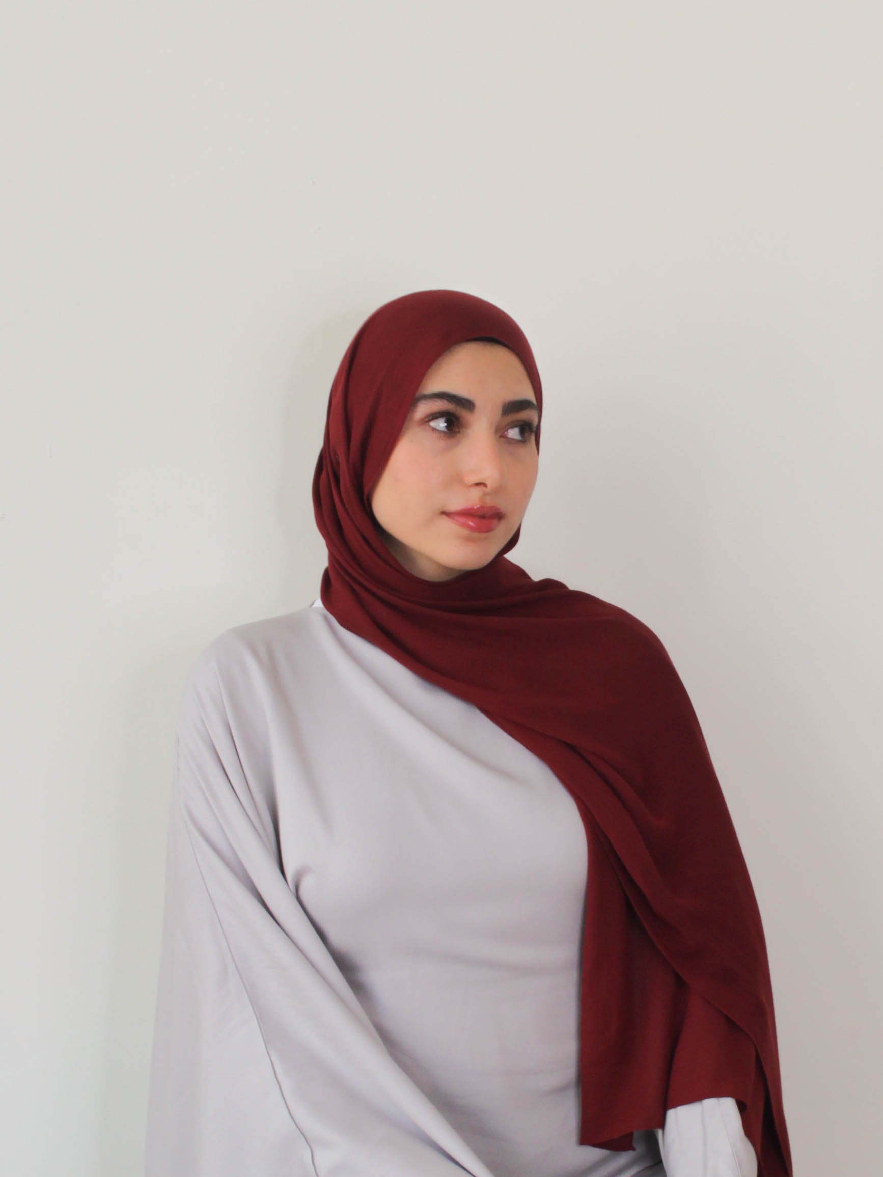 Dark Fez Modal Hijab