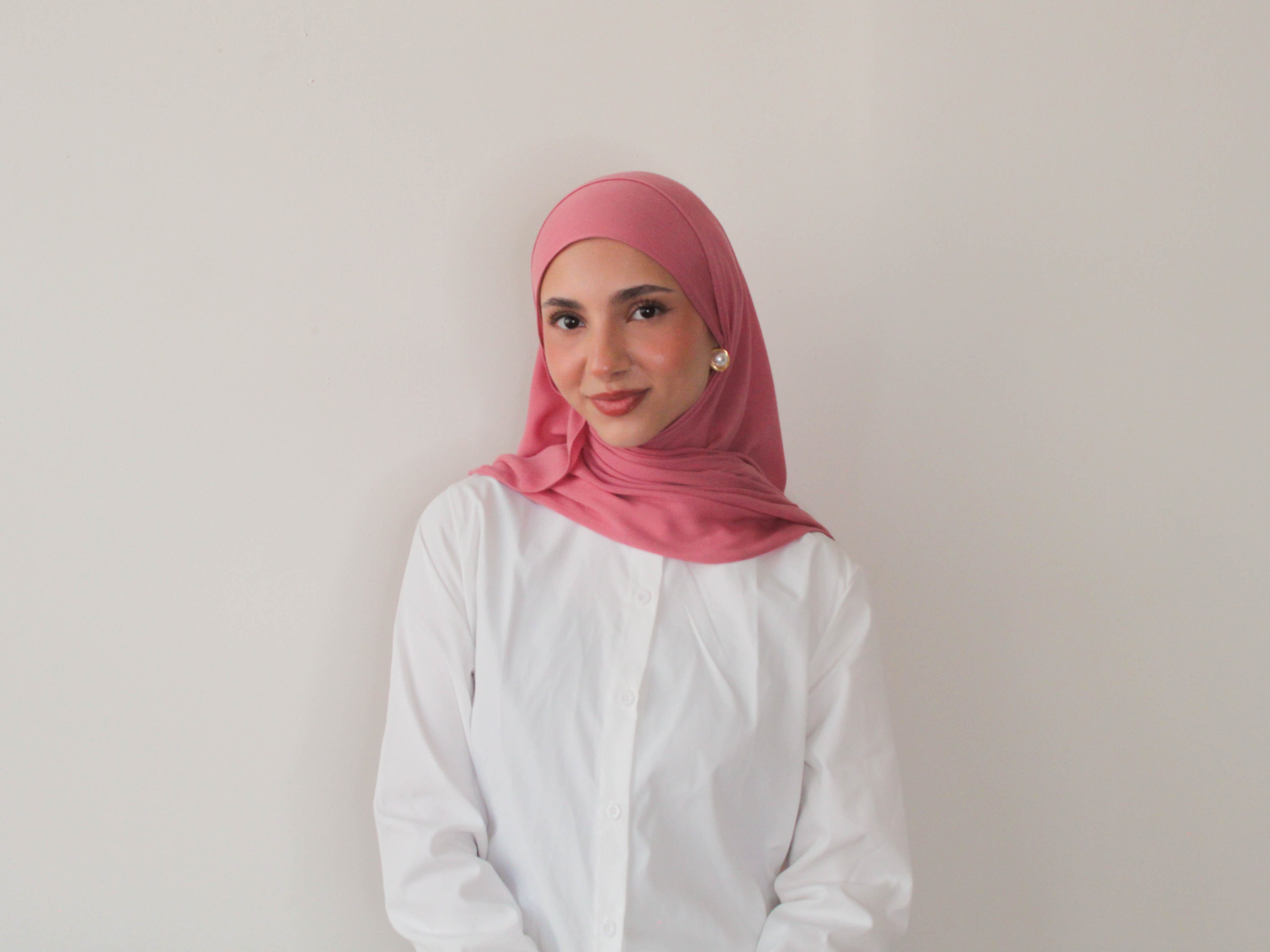 Pink Cactus Modal Hijab