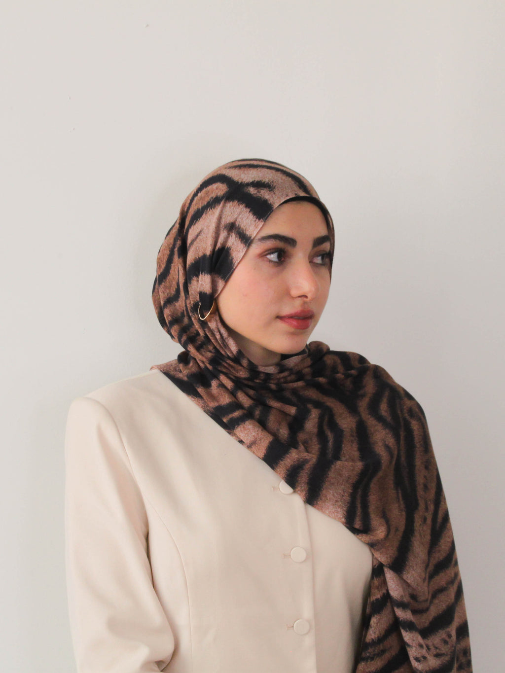 Tiger Sands Modal Hijab