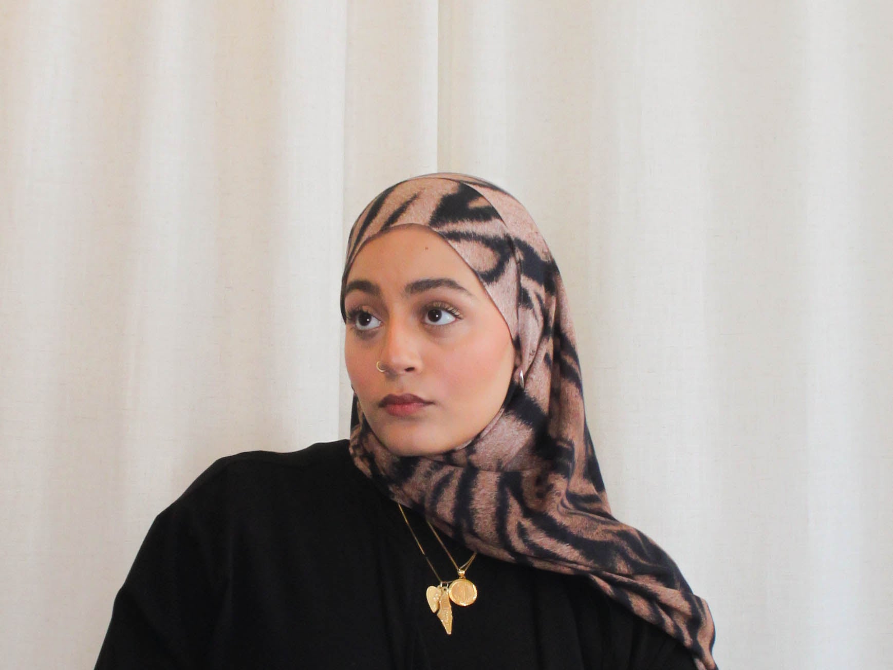 Tiger Sands Modal Hijab