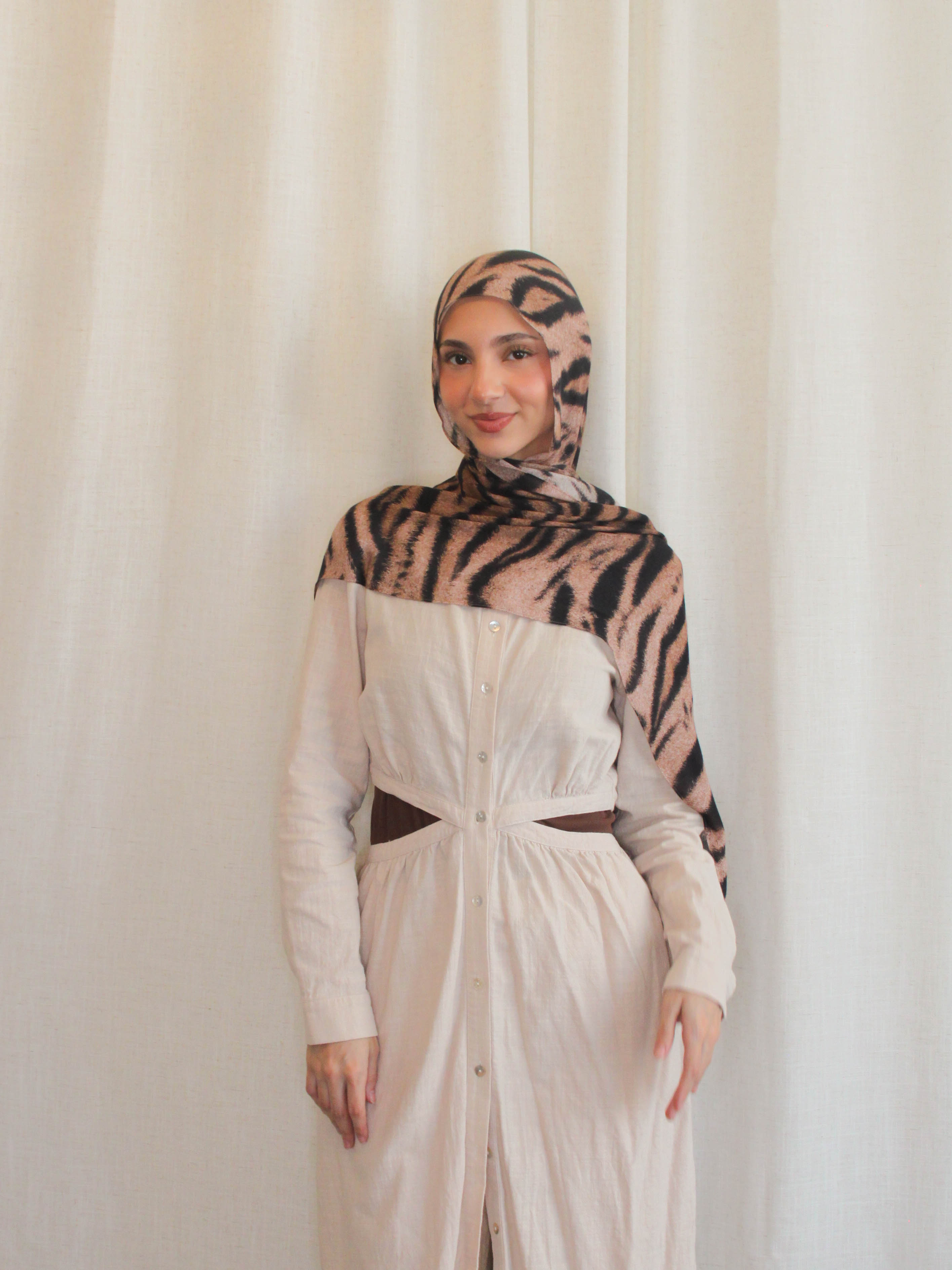 Tiger Sands Modal Hijab