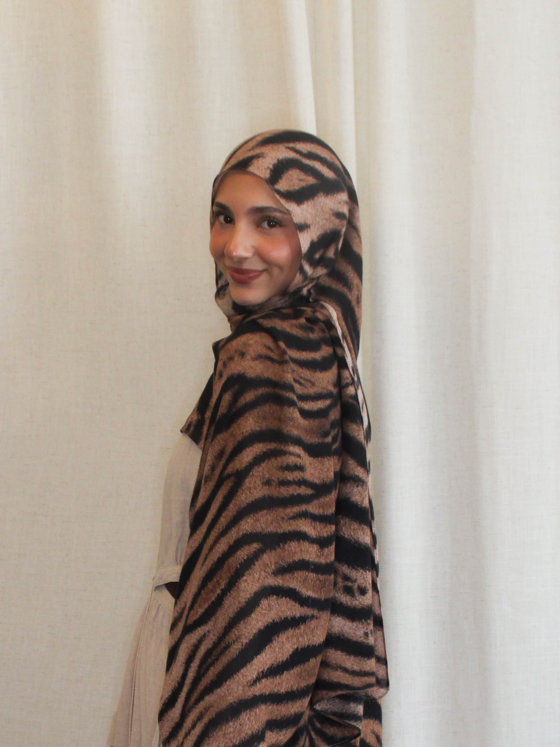 Tiger Sands Modal Hijab