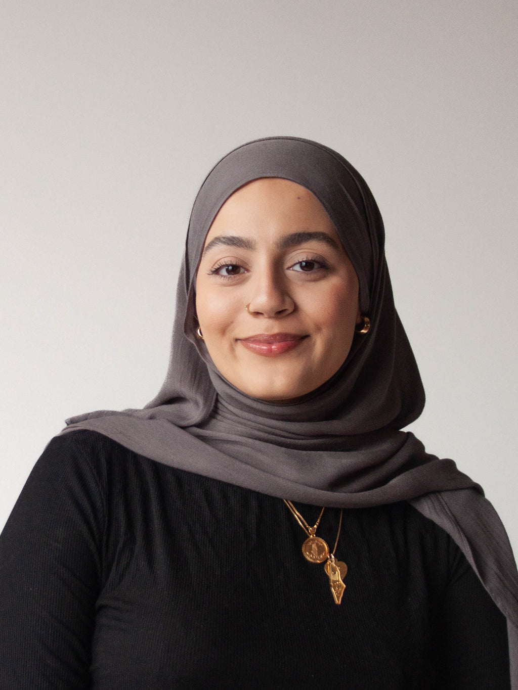 Storm Gray Modal Hijab