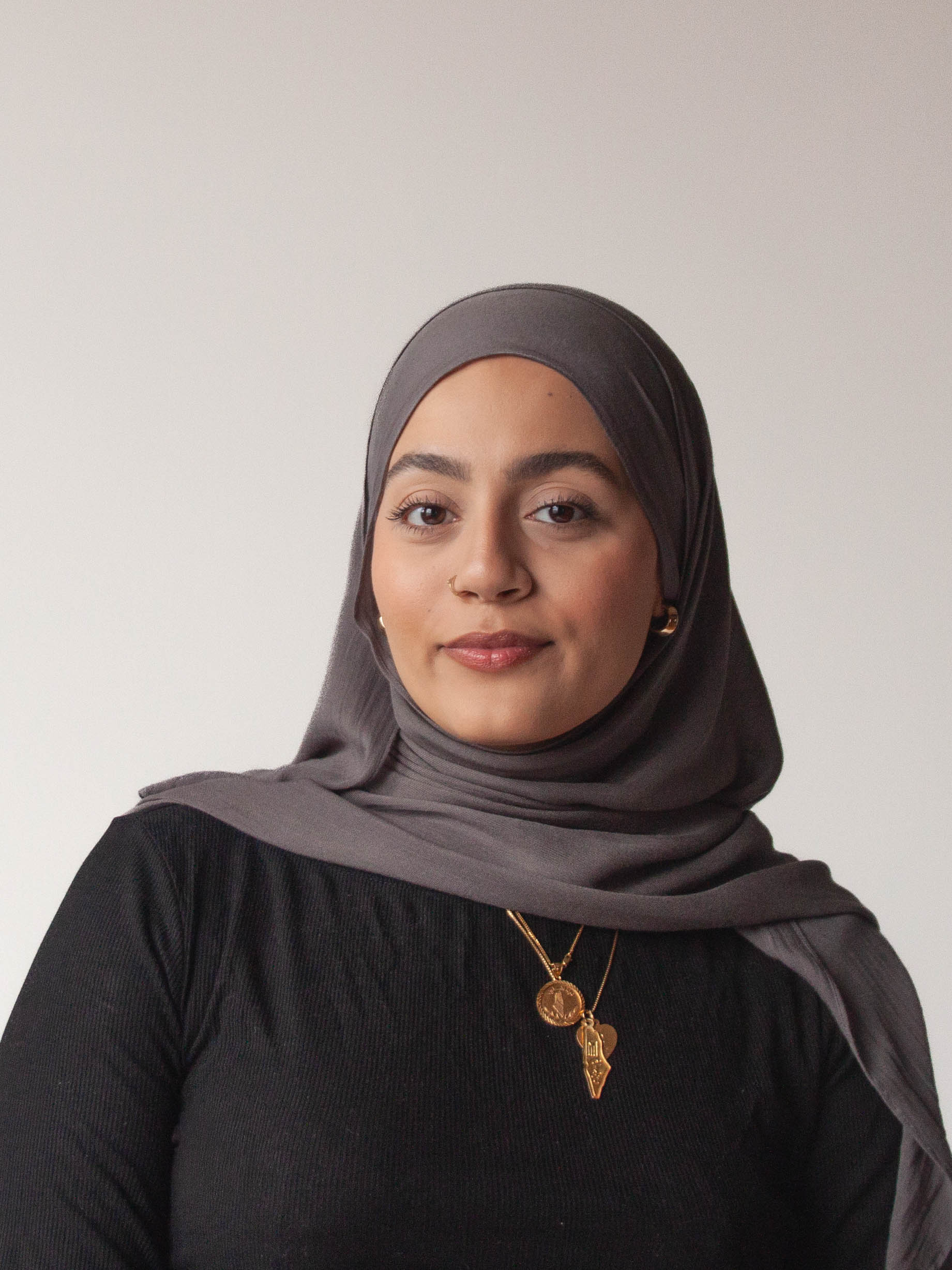 Storm Gray Modal Hijab