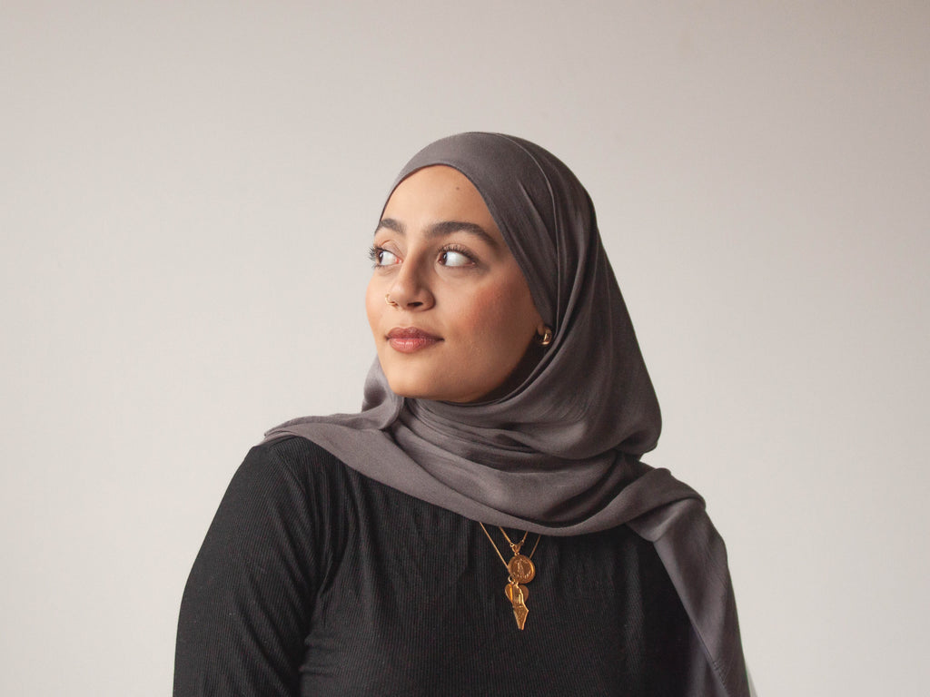 Storm Gray Modal Hijab