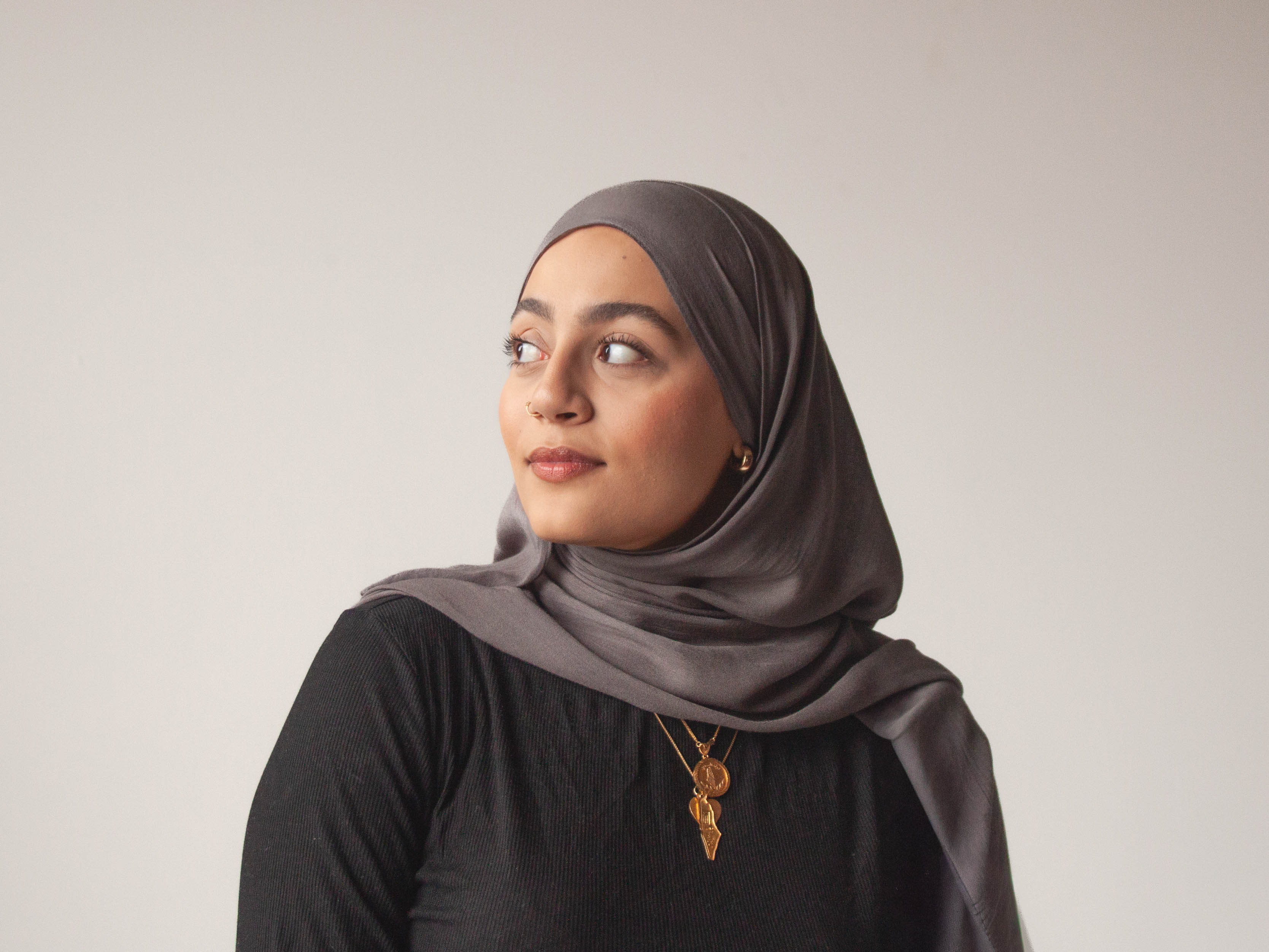 Storm Gray Modal Hijab