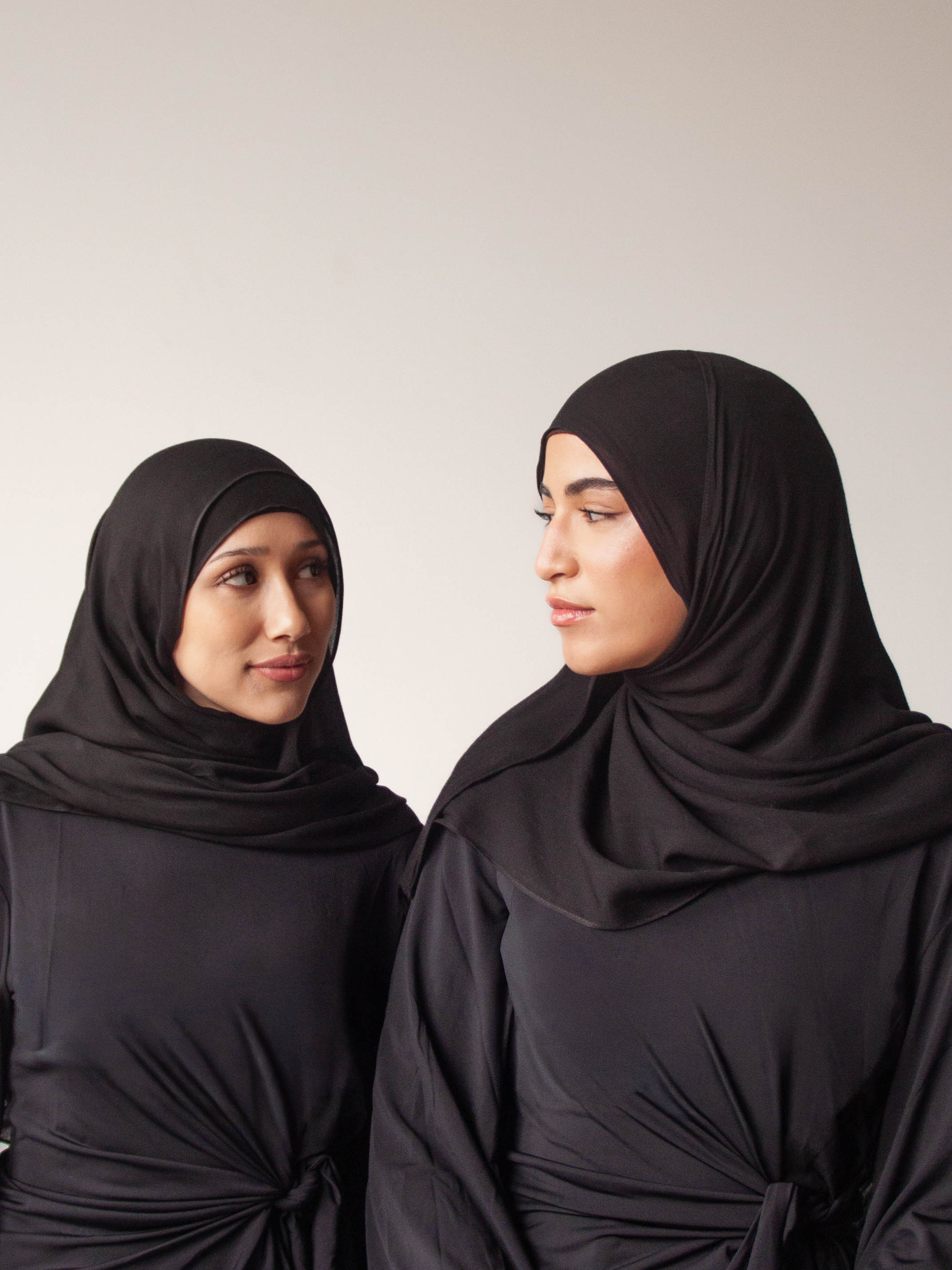 Black Kohl Modal Hijab