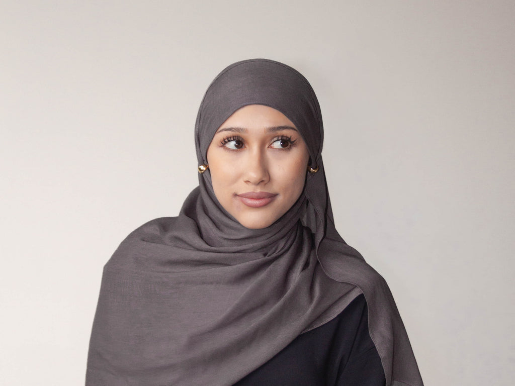 Storm Gray Modal Hijab